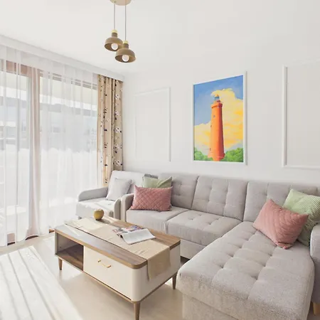 Lighthouse Baltic Ac & Parking By Solarento 아파트 Gąski
